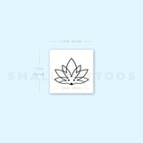 Lotus Hedgehog Temporary Tattoo (Set of 3)