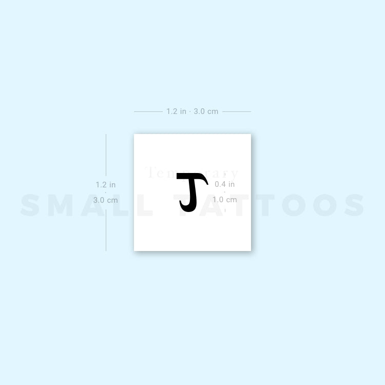 Tau τ Temporary Tattoo (Set of 3)