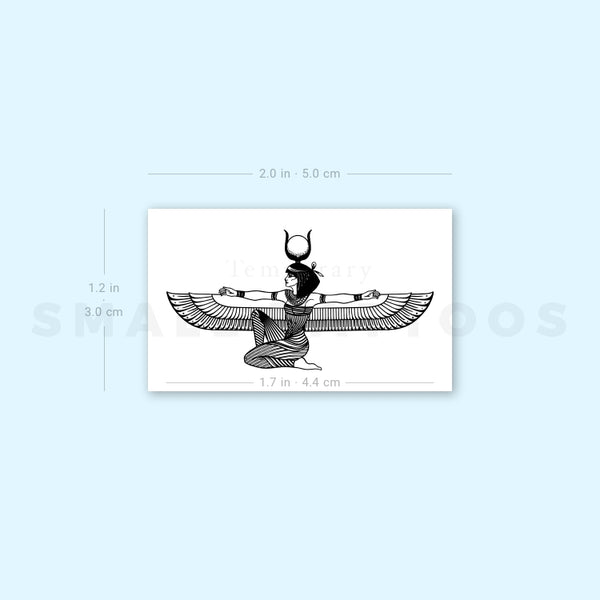 Small Isis Temporary Tattoo (Set of 3)