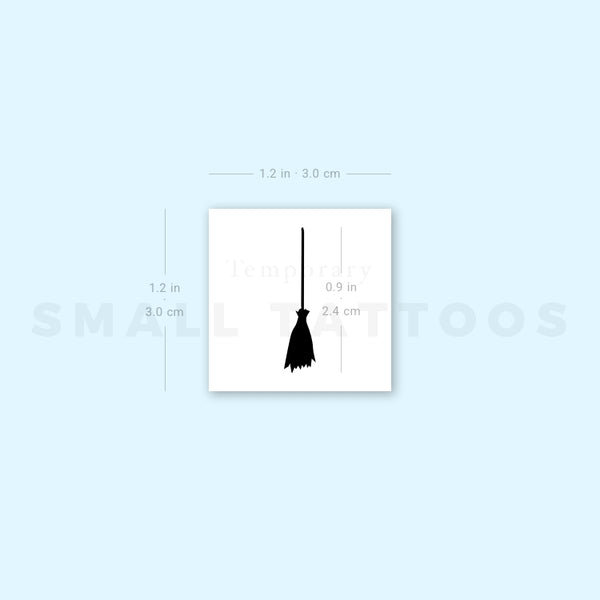 Broomstick Temporary Tattoo (Set of 3)