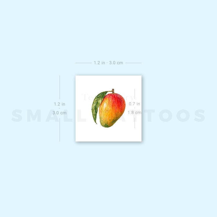 Little Mango Temporary Tattoo (Set of 3)