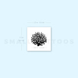 Coral Temporary Tattoo (Set of 3)