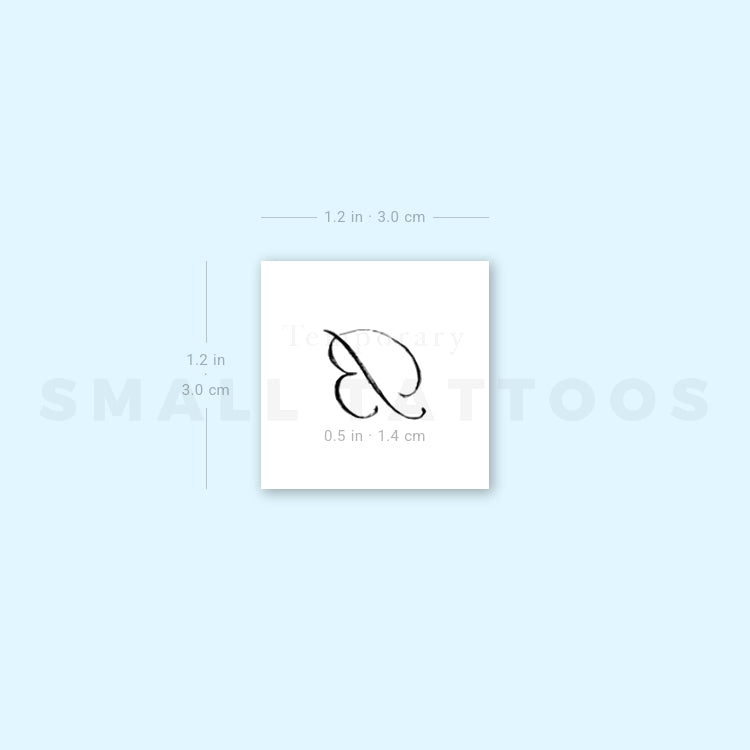 B By Stefano Mazza Temporary Tattoo (Set of 3)