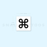Looped Square Temporary Tattoo (Set of 3)