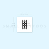 Web Of Wyrd Temporary Tattoo (Set of 3)