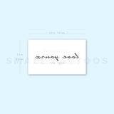Love Yourz Temporary Tattoo (Set of 3)