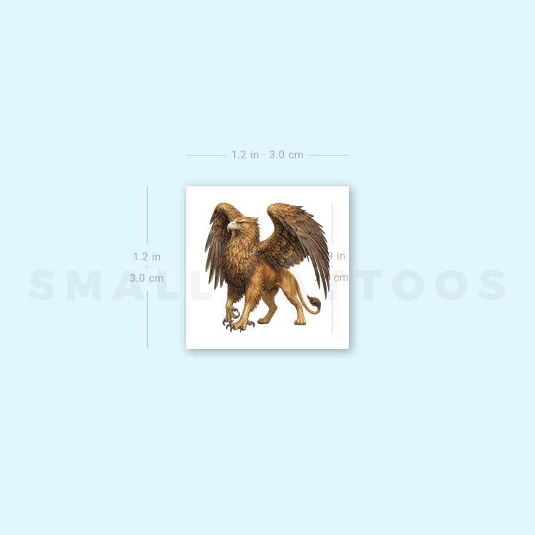 Griffin Temporary Tattoo (Set of 3)