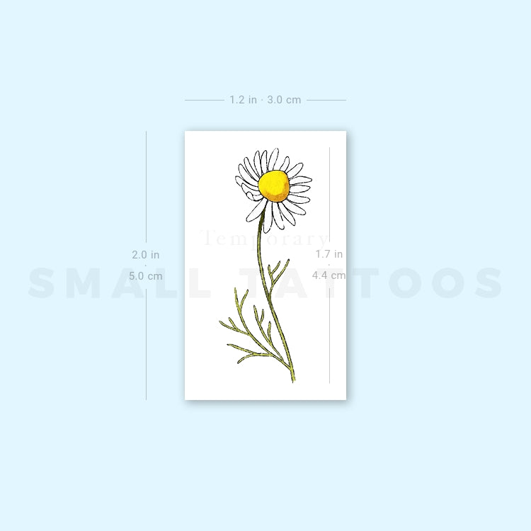Tatuaje temporal Daisy de Ann Lilya (juego de 3)