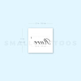 Rare By Stefano Mazza Temporary Tattoo (Set of 3)