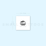 Tiny Tomato Temporary Tattoo (Set of 3)