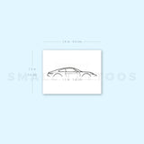 Porsche 911 GT3 Touring Temporary Tattoo (Set of 3)