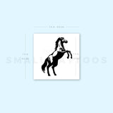 Standing Horse Temporary Tattoo (Set of 3)