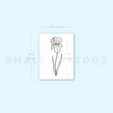 Iris Temporary Tattoo (Set of 3)