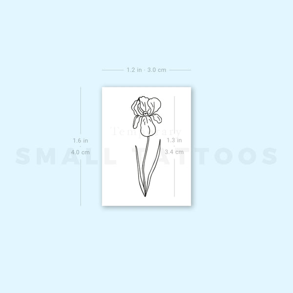 Iris Temporary Tattoo (Set of 3)