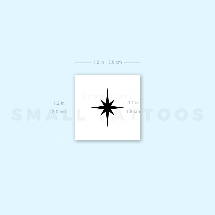 Polaris Temporary Tattoo (Set of 3)