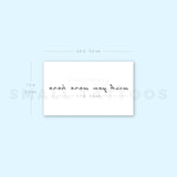 Wish You Were Here Temporary Tattoo (Set of 3)