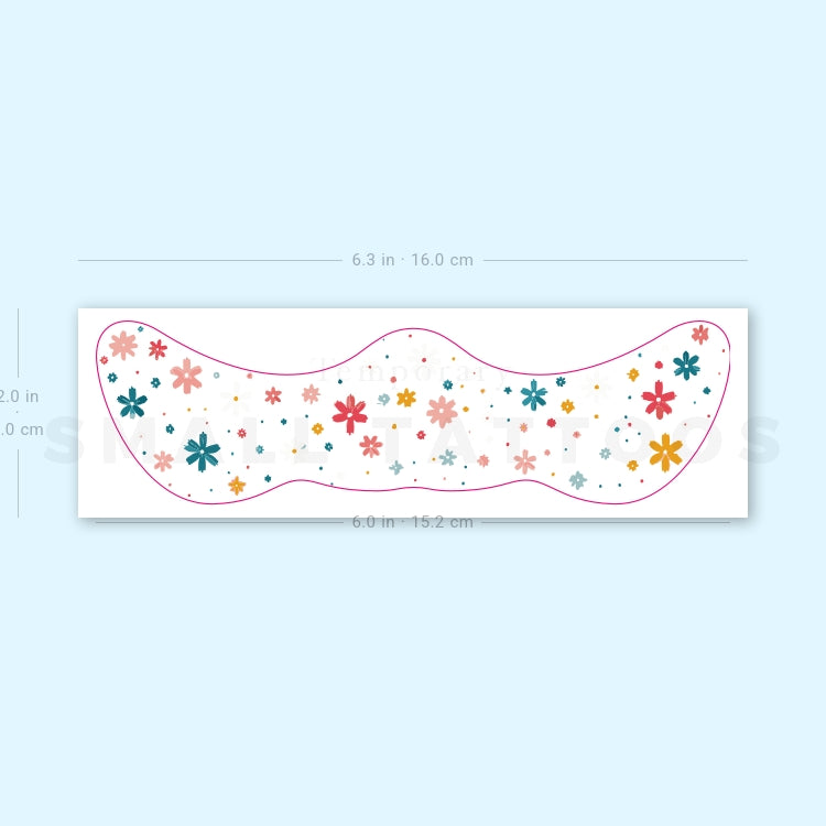 Flower Freckles Temporary Tattoo (Set of 3)