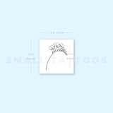 Freesia Temporary Tattoo (Set of 3)