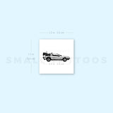 Delorean DMC-12 Temporary Tattoo (Set of 3)