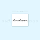 Soulmate Temporary Tattoo (Set of 3)