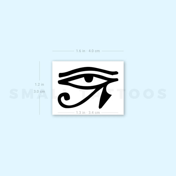 Eye Of Horus Temporary Tattoo (Set of 3)