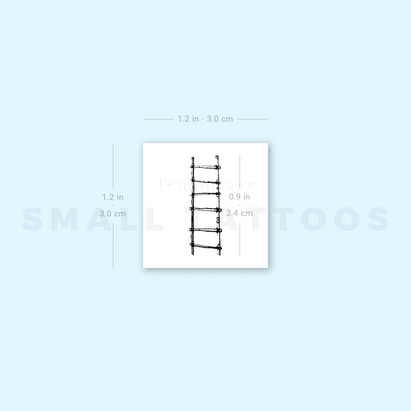 Ladder Temporary Tattoo (Set of 3)