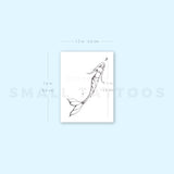 Mermaid By Stefano Mazza Temporary Tattoo (Set of 3)