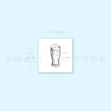 Pint Of Beer Temporary Tattoo (Set of 3)