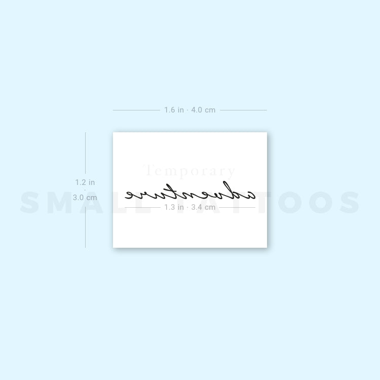 Adventure Temporary Tattoo (Set of 3)