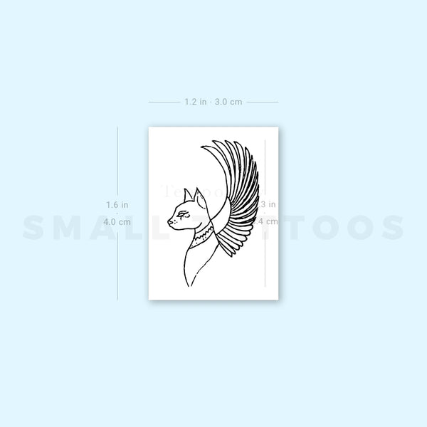 Bastet Temporary Tattoo (Set of 3)