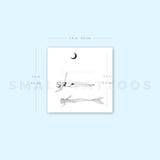 Mermaid Soul By Stefano Mazza Temporary Tattoo (Set of 3)