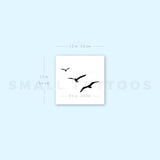 Three Birds Temporary Tattoo (Set of 3)