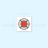 Fire Dept Temporary Tattoo (Set of 3)