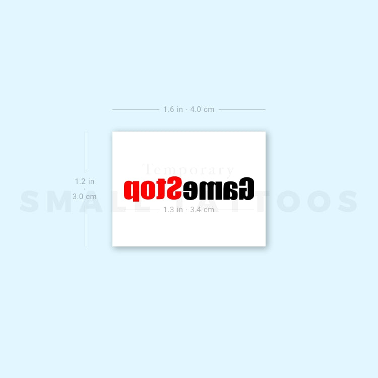 GameStop Temporary Tattoo (Set of 3)