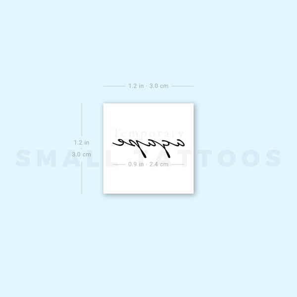 Agape Temporary Tattoo (Set of 3)