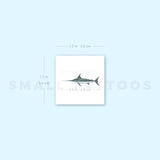 Swordfish Temporary Tattoo (Set of 3)