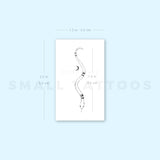 Snake By Stefano Mazza Temporary Tattoo (Set of 3)