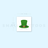 St. Patrick's Day Hat Temporary Tattoo (Set of 3)