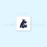 Scottie Temporary Tattoo (Set of 3)