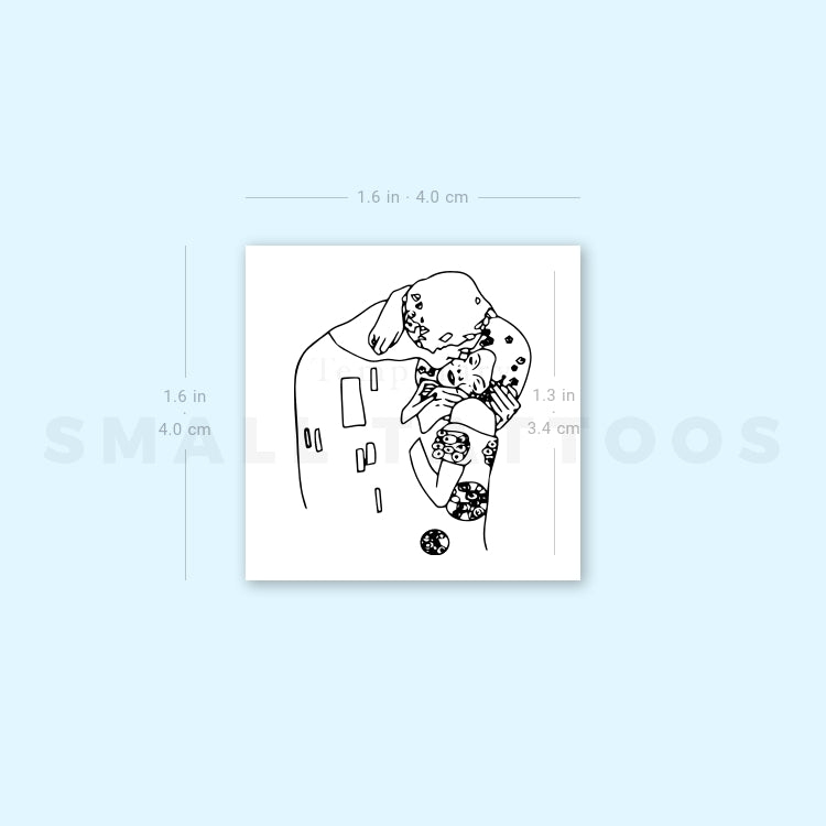 The Kiss Temporary Tattoo (Set of 3)
