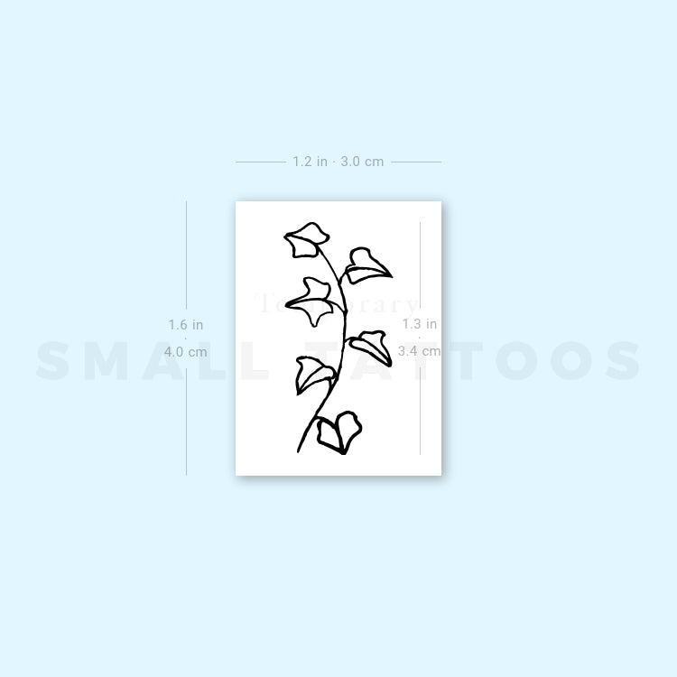 Ivy Temporary Tattoo (Set of 3)