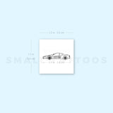 Ferrari Testarossa Temporary Tattoo (Set of 3)