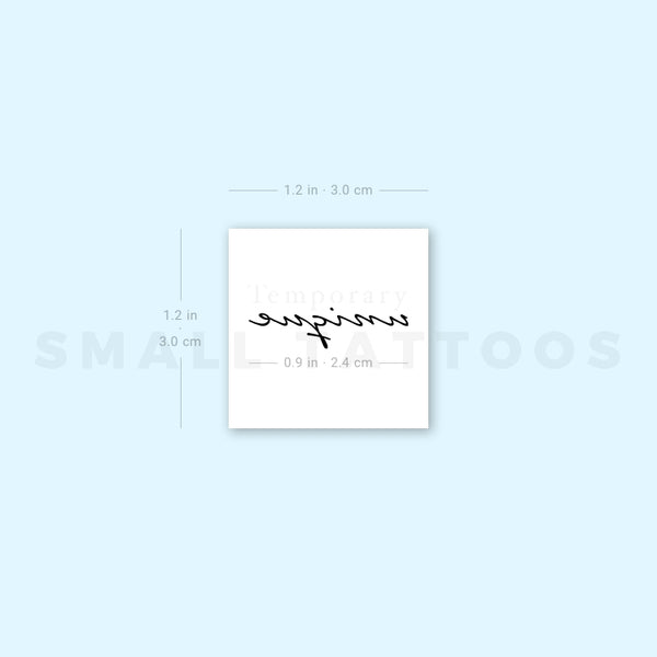 Unique Temporary Tattoo (Set of 3)