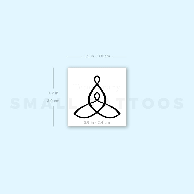 Mother Child Temporary Tattoo (Set of 3)