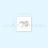 Infinity Hand Gesture Temporary Tattoo (Set of 3)