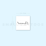 Daniel Temporary Tattoo (Set of 3)