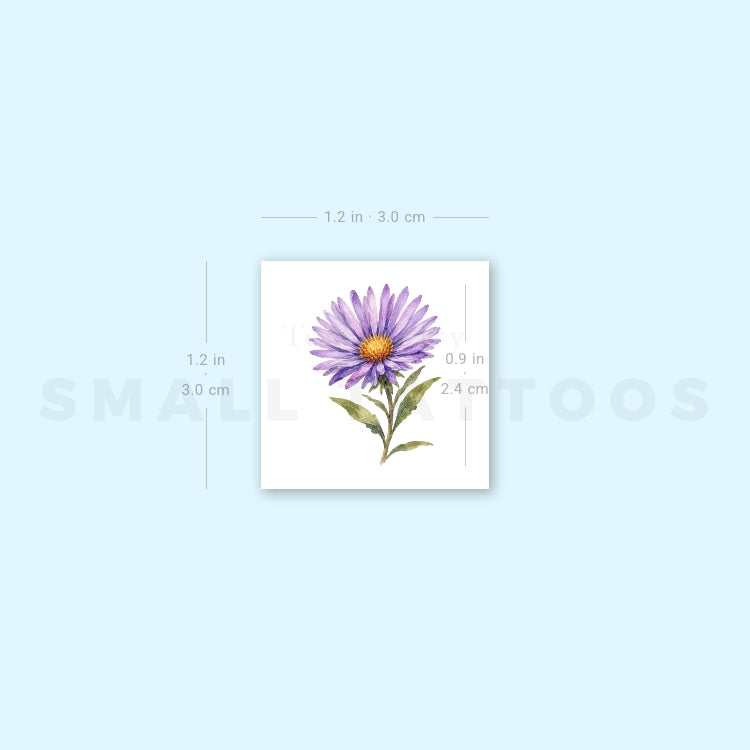 Aster Temporary Tattoo (Set of 3)