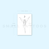 Cescent Fairy By Stefano Mazza Temporary Tattoo (Set of 3)