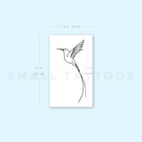 Long-tailed Sylph Temporary Tattoo (Set of 3)