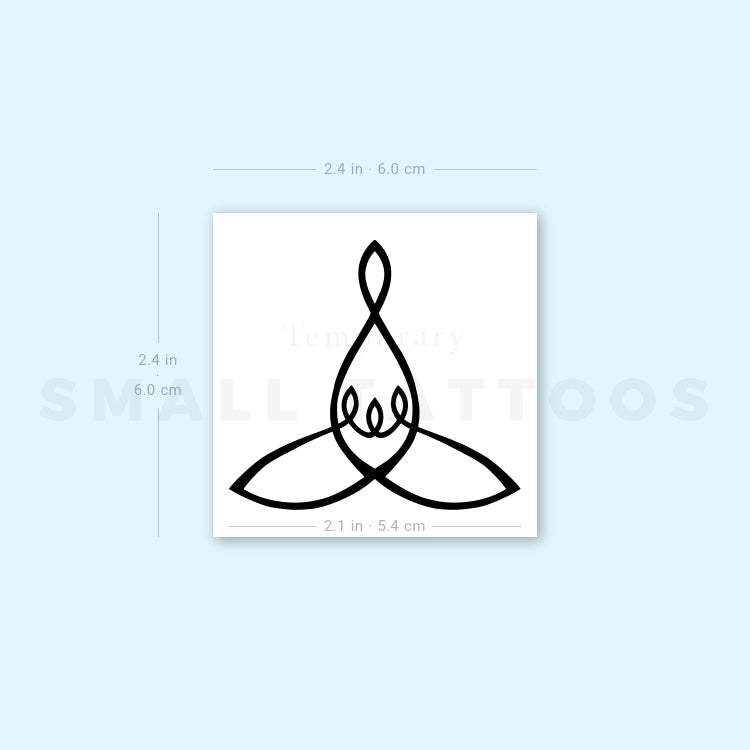 Mother Of Three Temporary Tattoo (Set of 3)